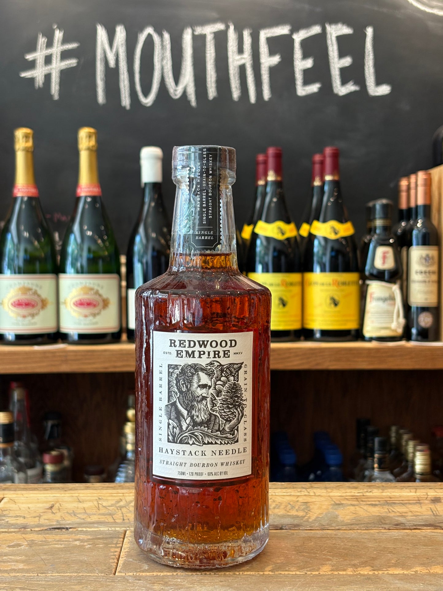 Redwood Empire Single Barrel Bourbon 8 yr pf 120