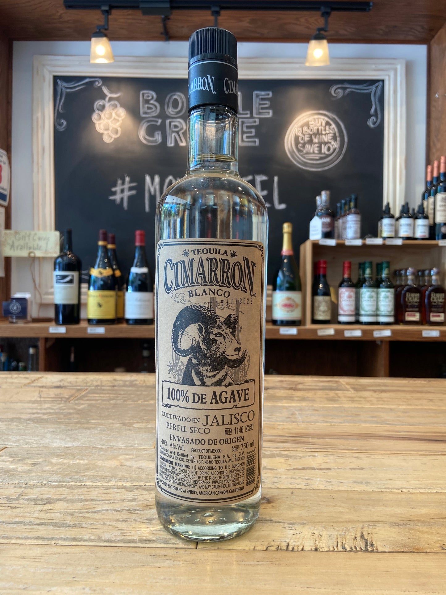 Cimarron Blanco Tequila