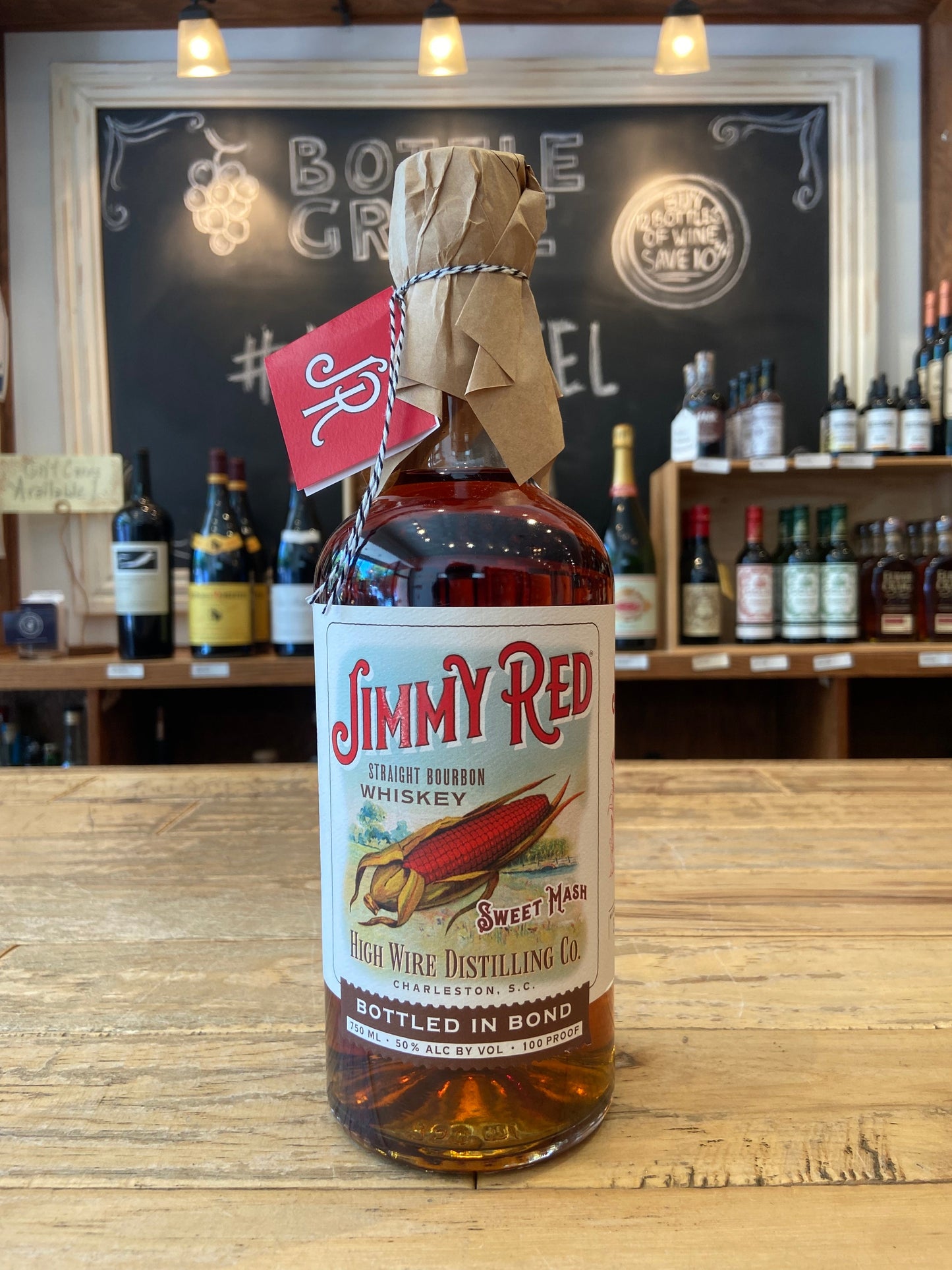High Wire Distilling Jimmy Red Straight Bourbon