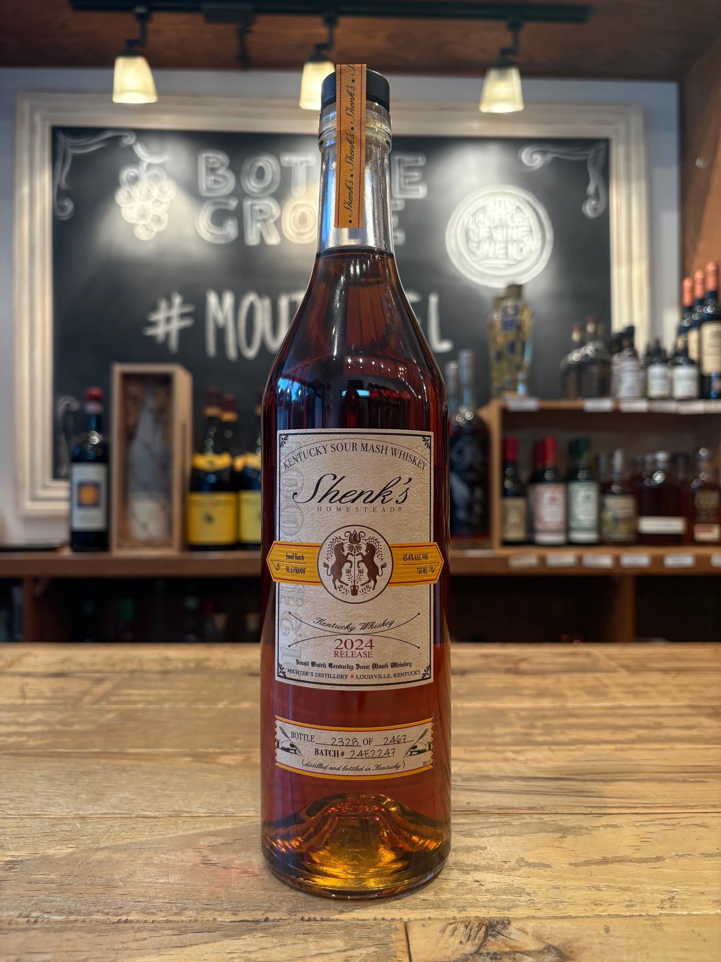 Shenk's Homestead Sour Mash 91.2pf 2024