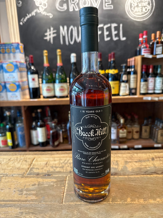 Brook Hill 15 Yr Rye