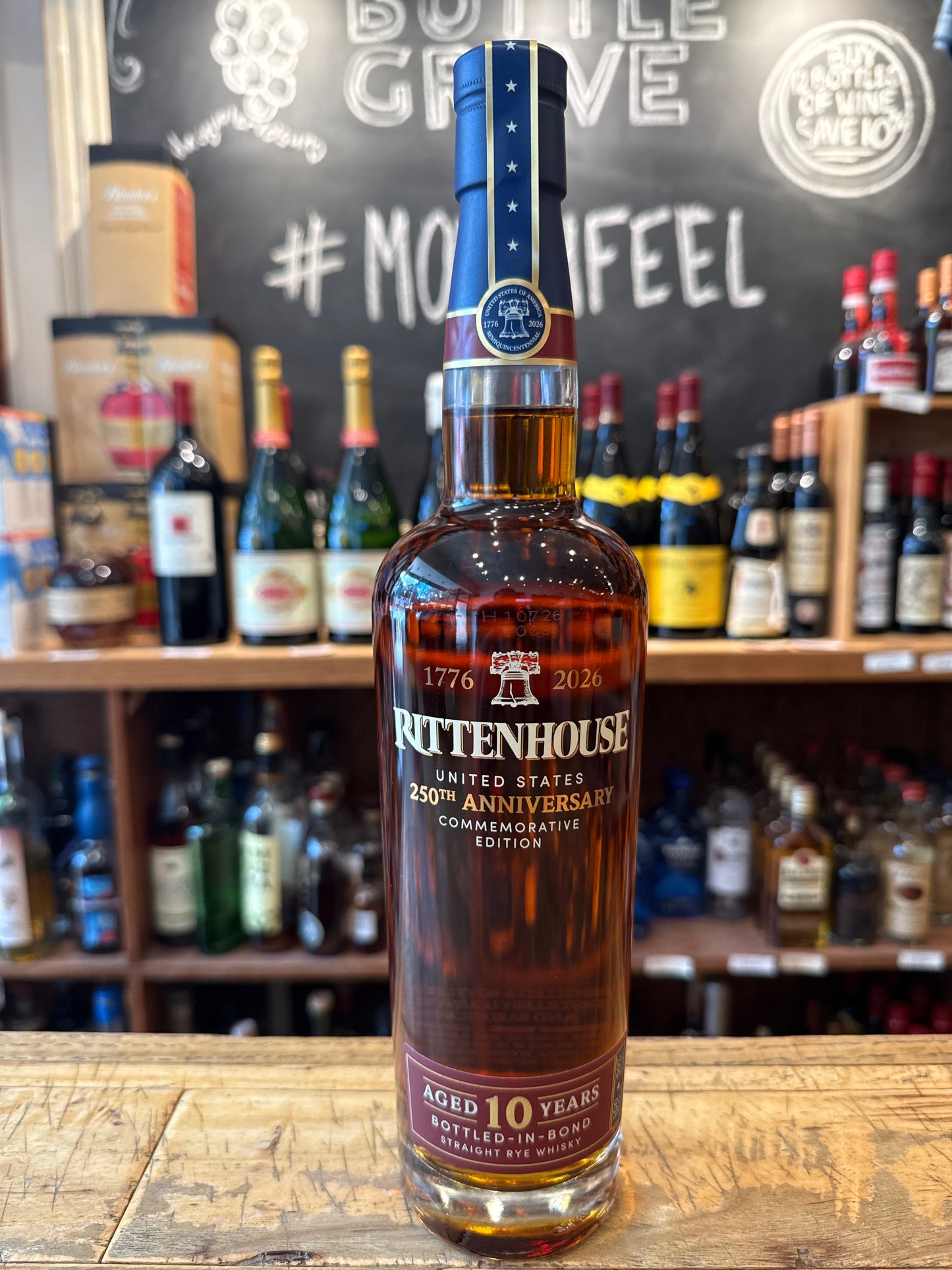 Rittenhouse Rye Whiskey BiB 250th Anniversary