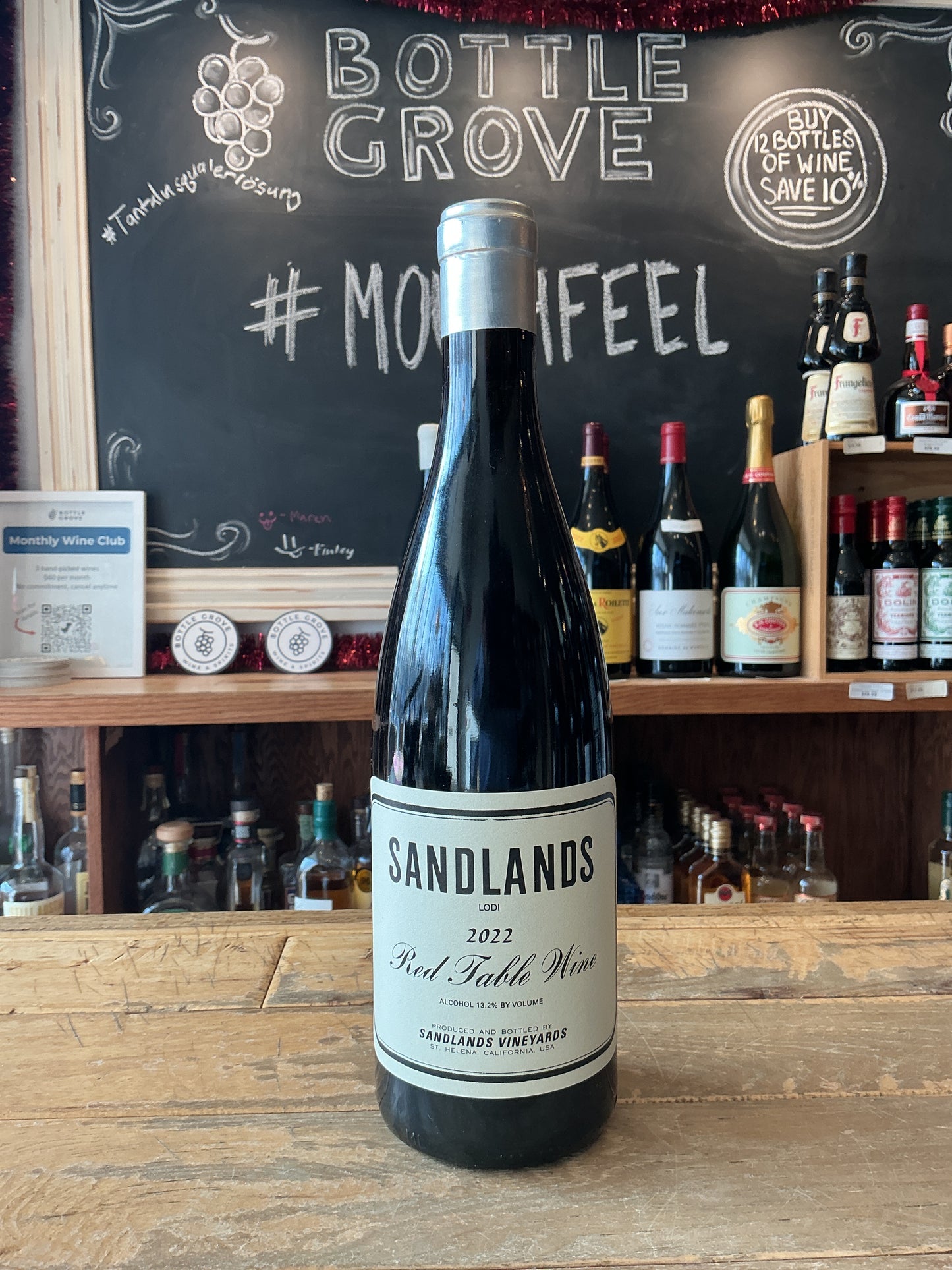 Sandlands Lodi Red Wine 2022