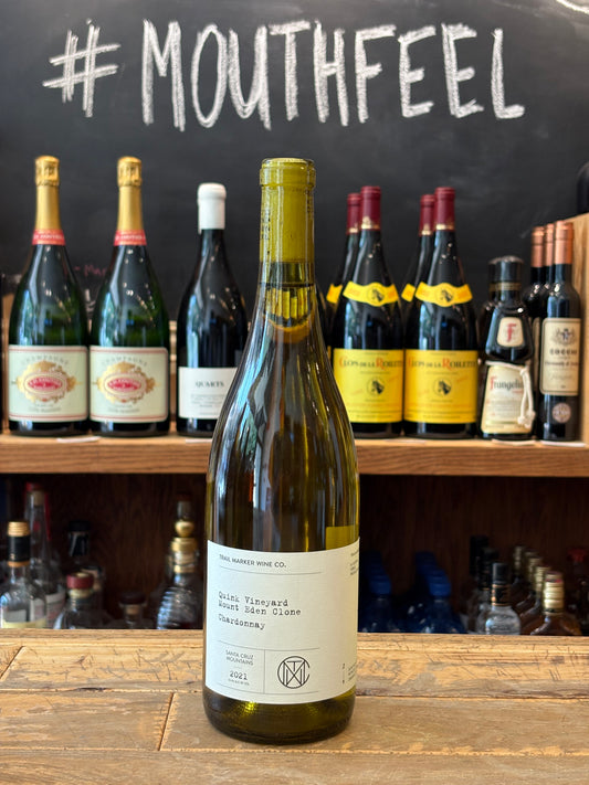 Trail Marker Chardonnay Quink Vyd Santa Cruz Mountains 2021