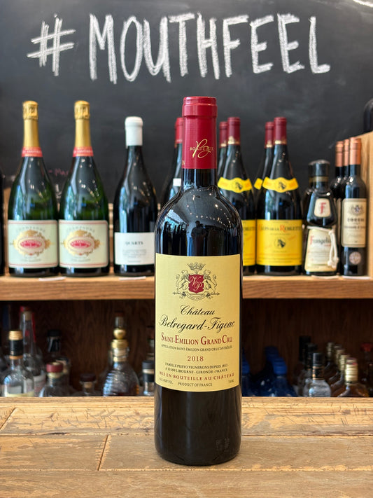 Chateau Belregard-Figeac Saint-Emilion Grand Cru 2018