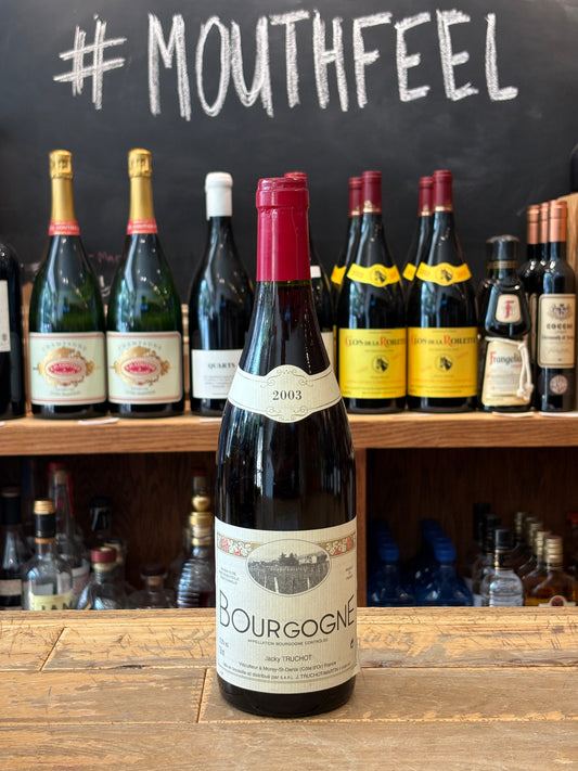 Jacky Truchot Bourgogne Rouge 2003