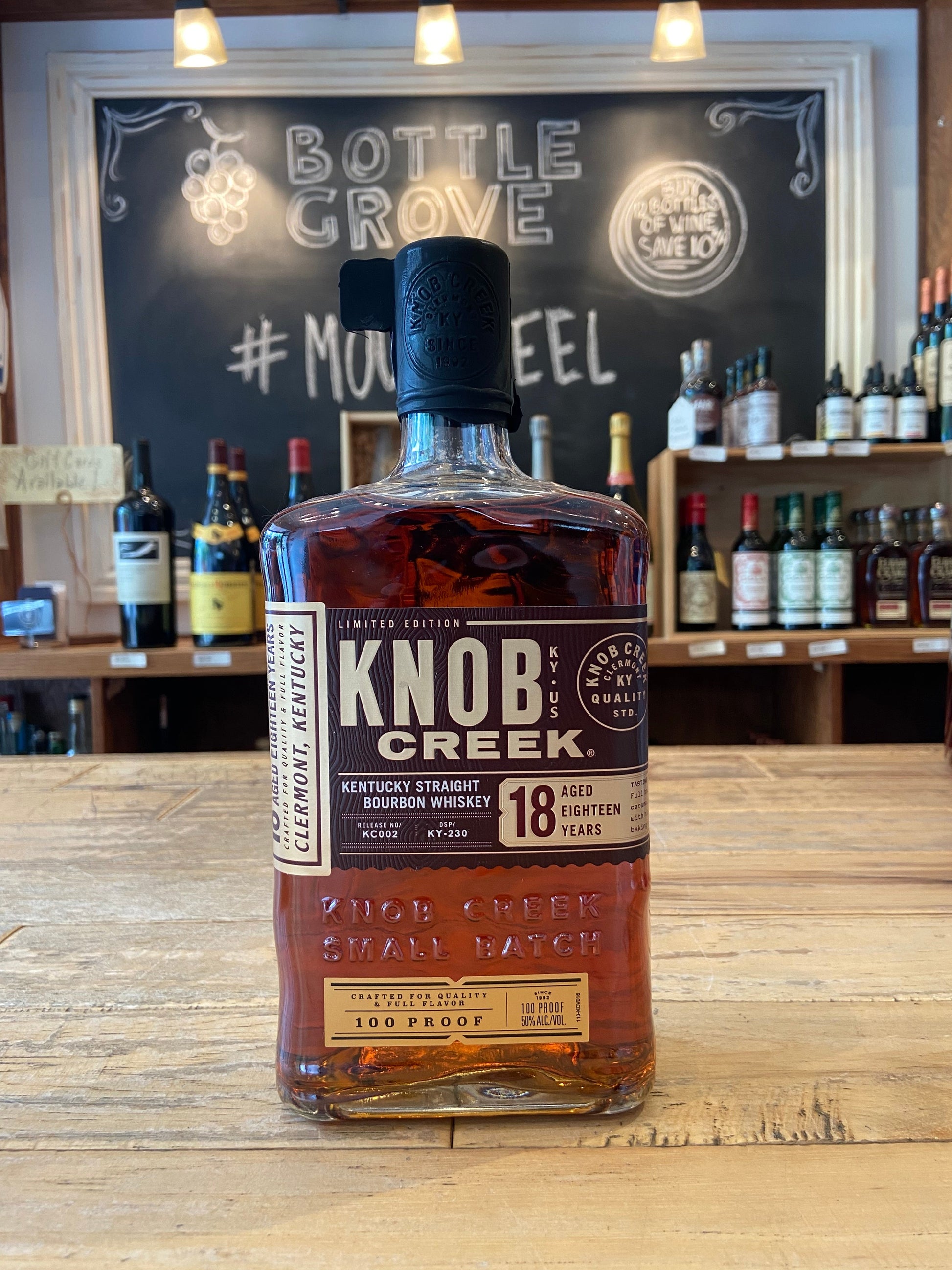 Knob Creek 18 Year Old Bourbon