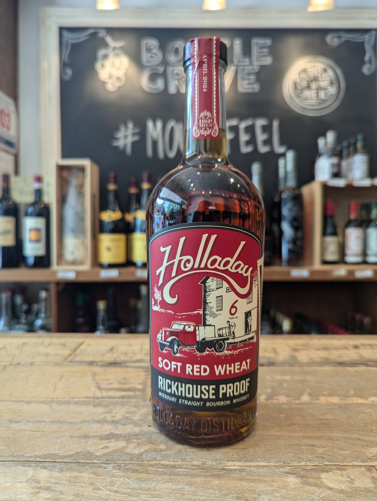 Holladay Bourbon Soft Red Wheat Rickhouse Proof