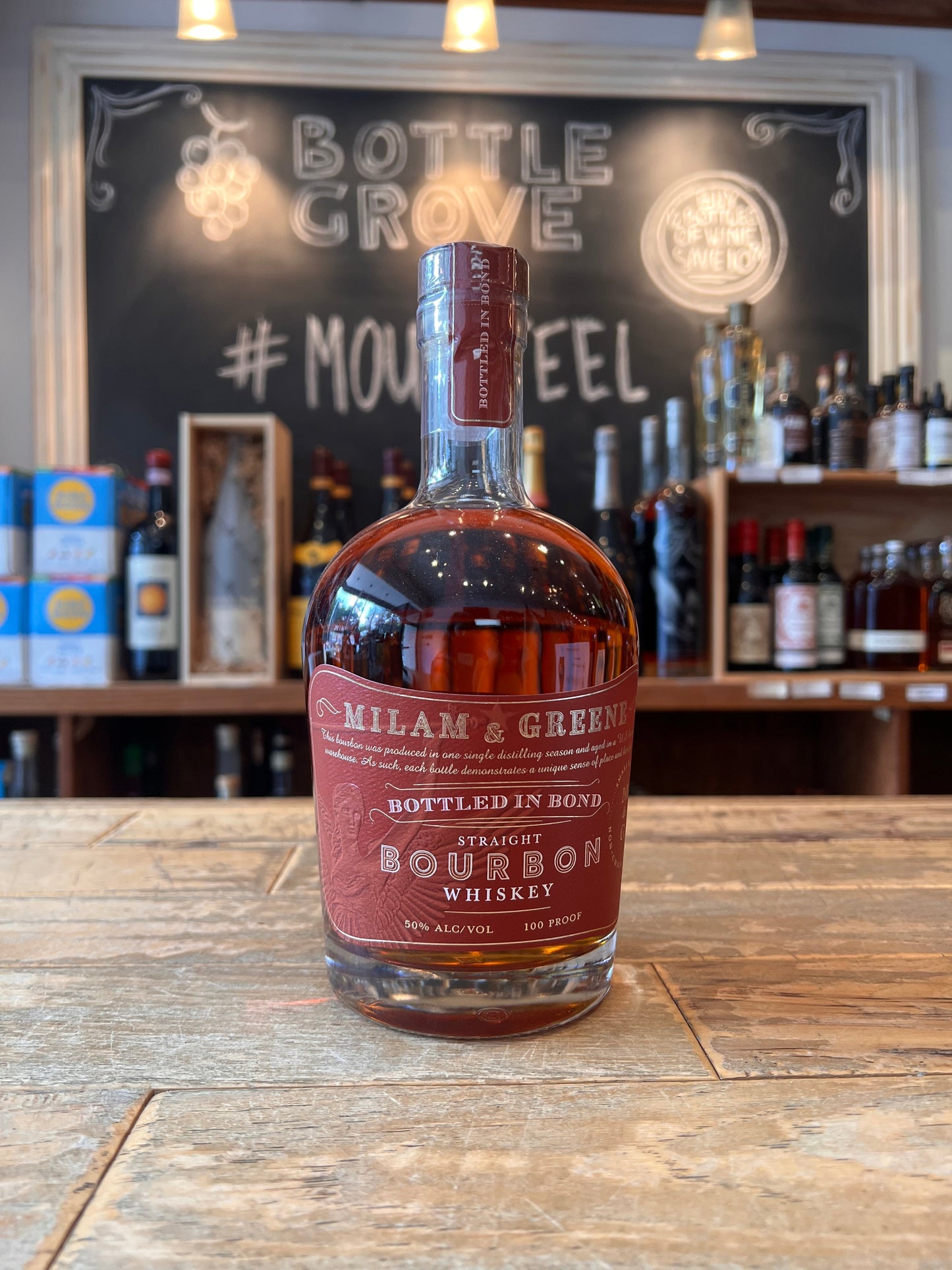 Milam and Greene Bottled In Bond Straight Bourbon Whiskey