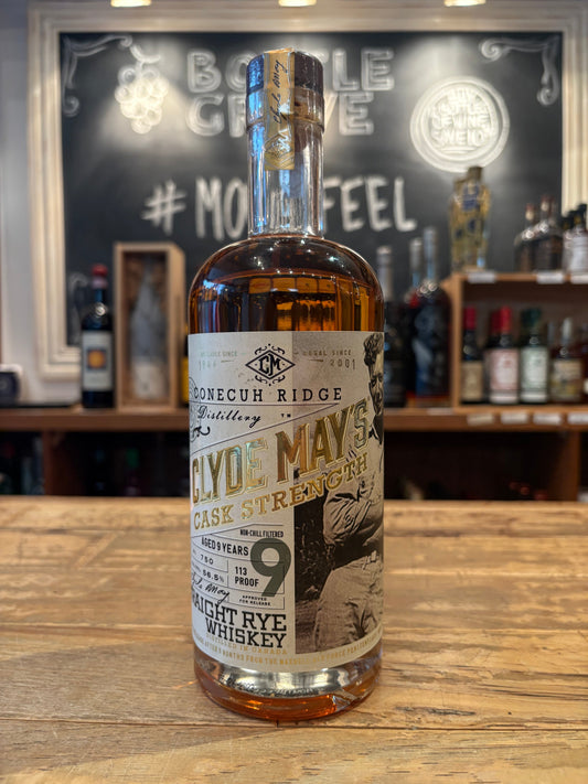 Clyde Mays Cask Strength 9 Year Canadian Rye