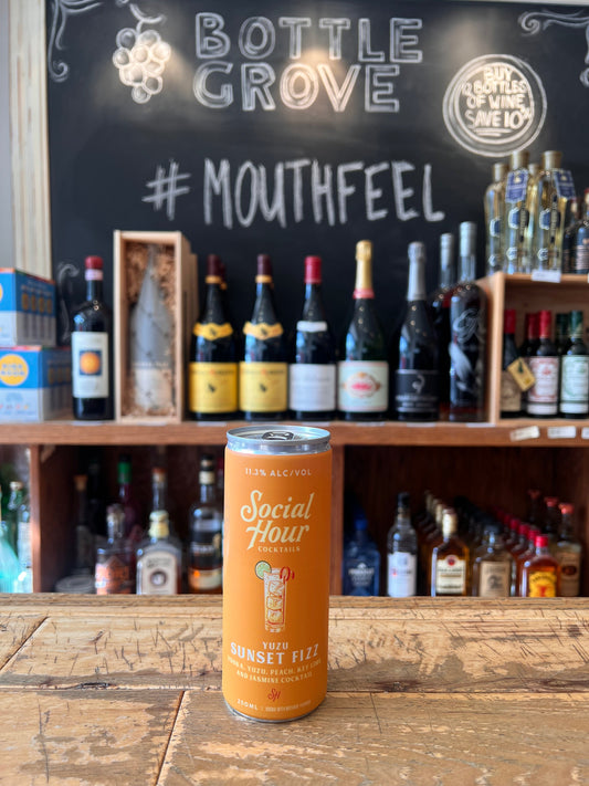 Social Hour Yuzu Sunset Fizz Can [250ml]