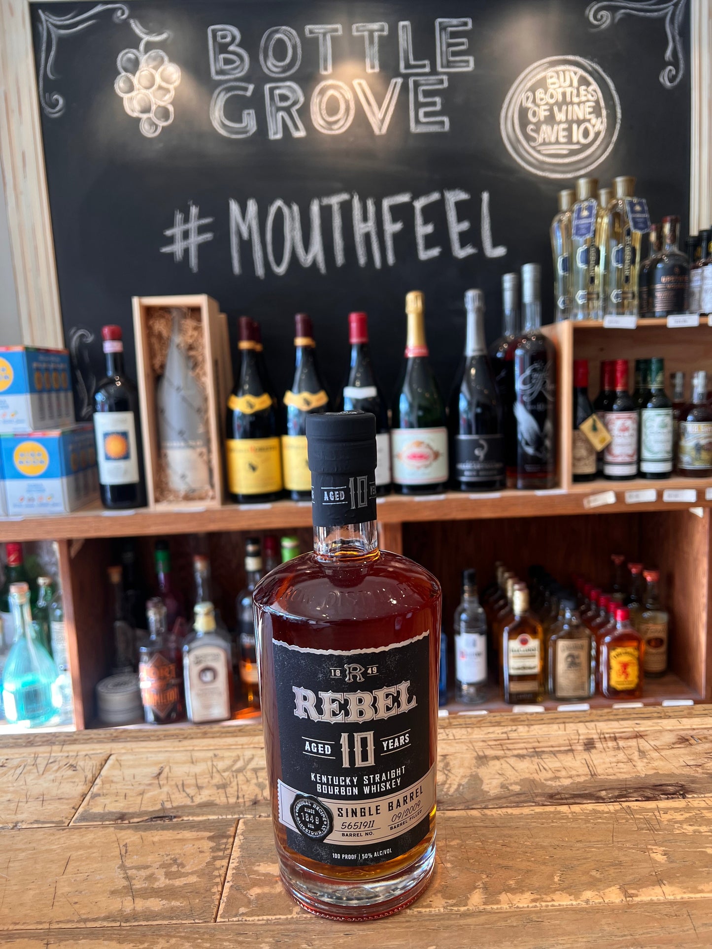 Rebel Single Barrel 10 Year