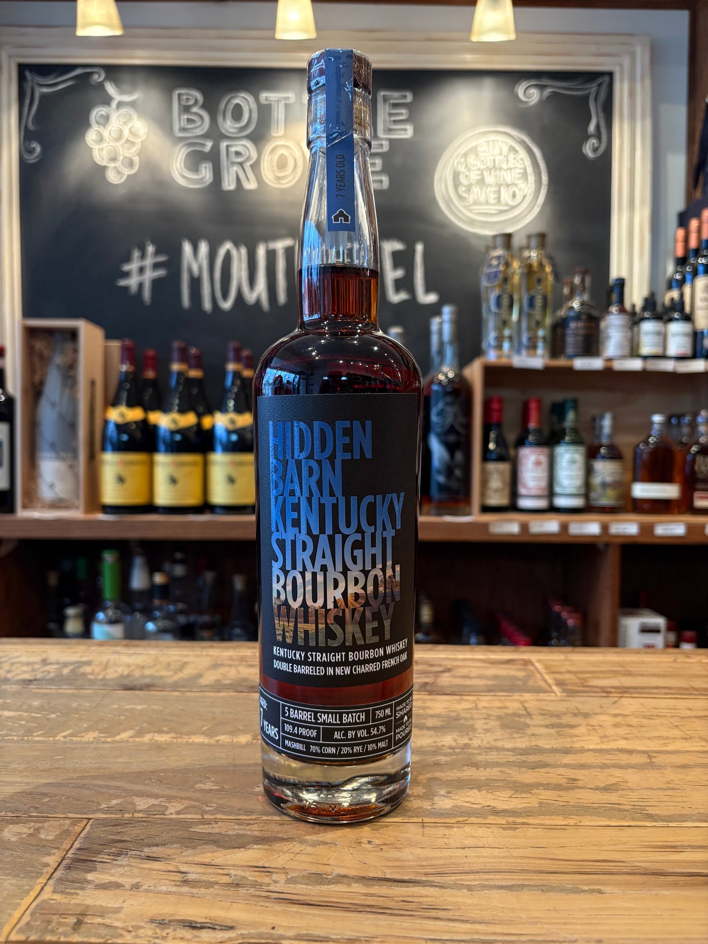Hidden Barn Kentucky Straight Bourbon 7 Year Small Batch