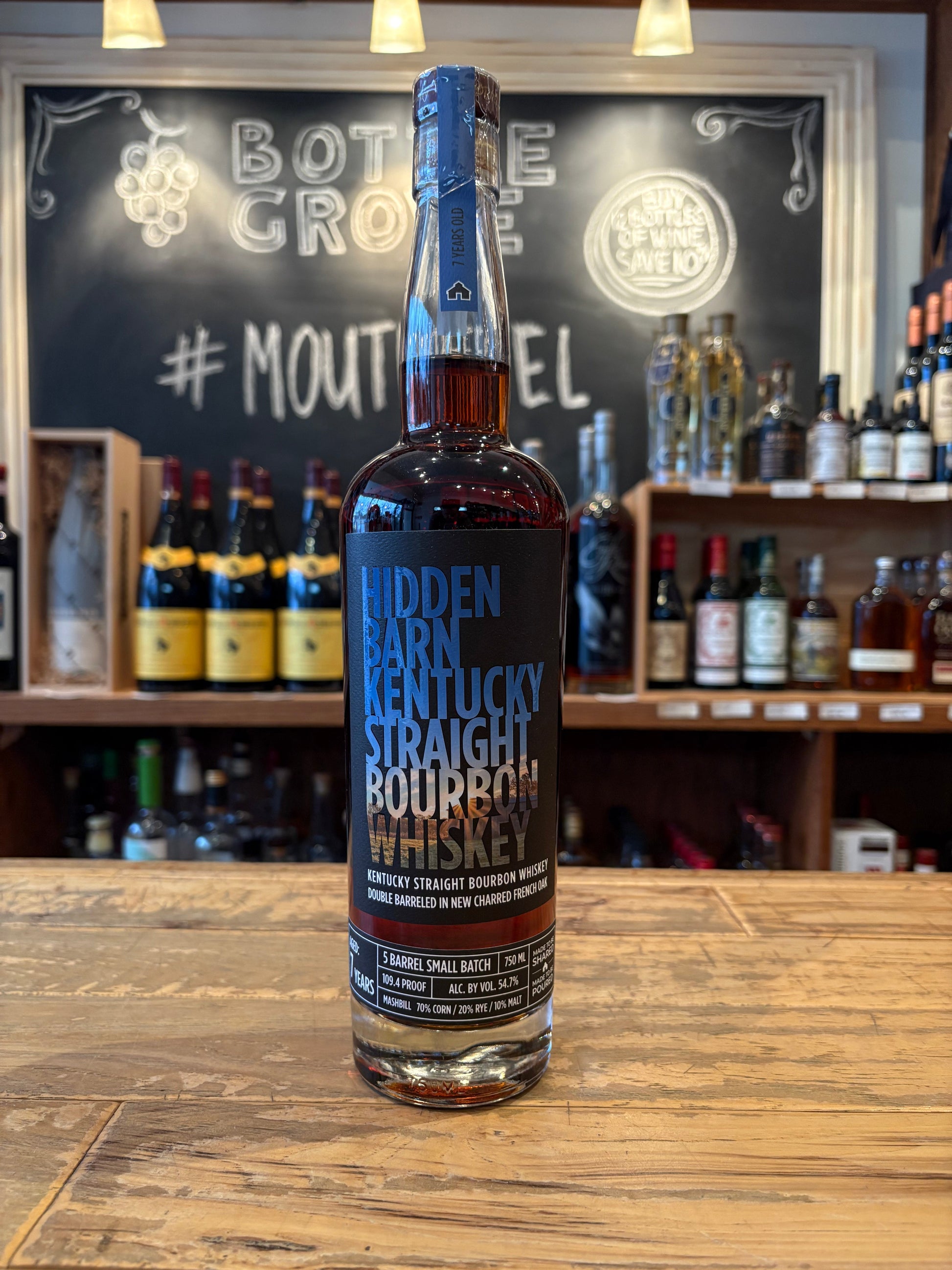 Hidden Barn Kentucky Straight Bourbon 7 Year Small Batch