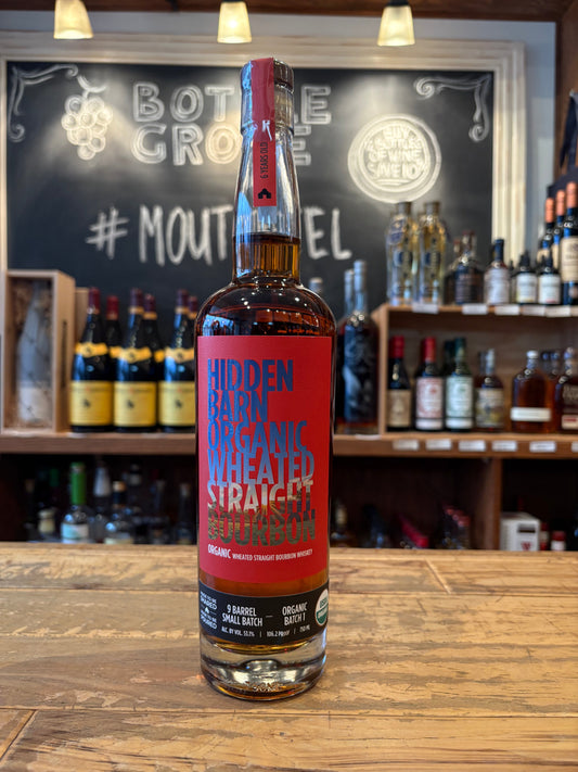 Hidden Barn Organic Wheated Straight Bourbon